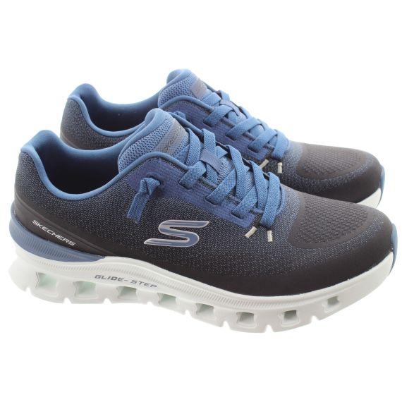 SKECHERS Mens 233132 Glide Step Trainers In Navy