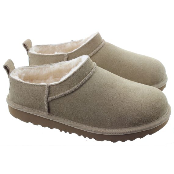 UGG Kids Classic Micro Boots In Sand