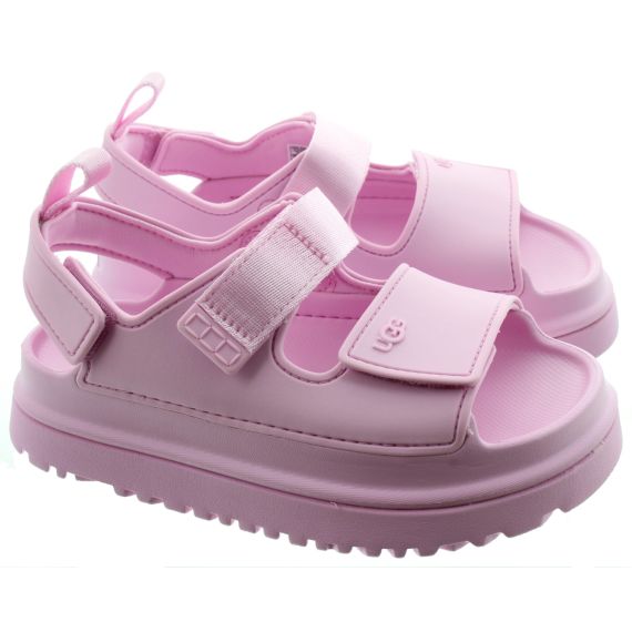 UGG Kids Goldenglow Sandals In Pink Diamond