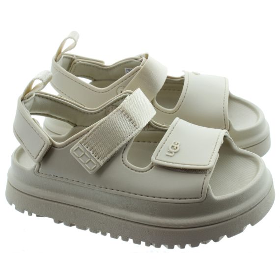 UGG Kids Goldenglow Sandals In SeaSalt