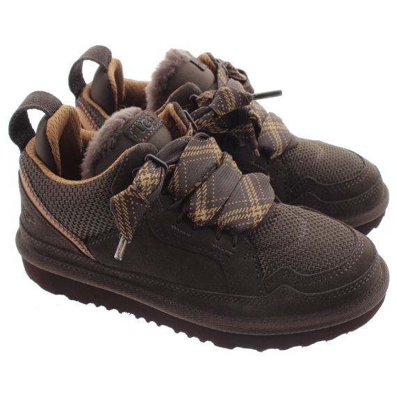UGG Kids Lowmel Sneakers In Dusted Cocoa