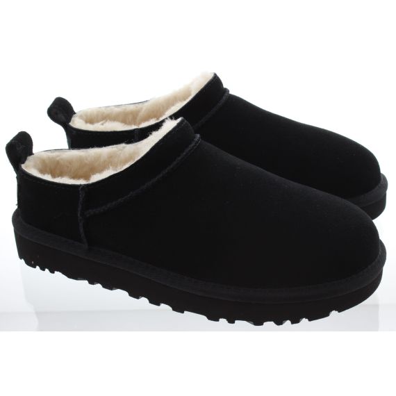 UGG Ladies Classic Micro Boots In Black 