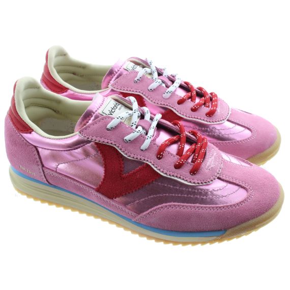 VICTORIA Ladies Saturno Trainers In Pink