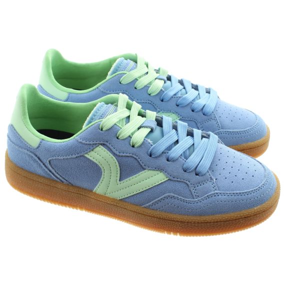 VICTORIA Ladies Smash Suede Ladies Trainers In Blue